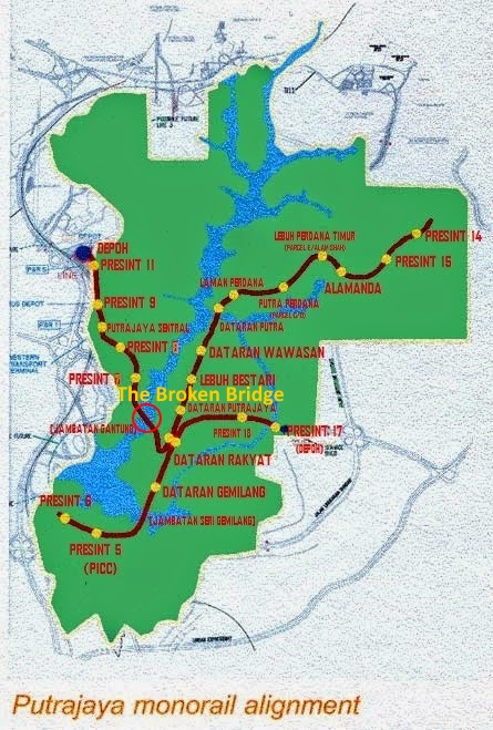 putrajaya monorail plan